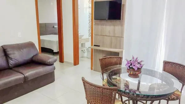 Vista geral climatizada do Apartamento 204