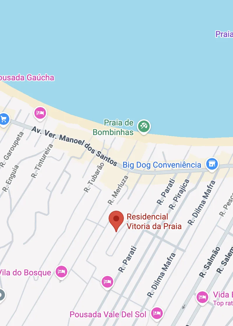 Localização do Residencial Vitória da Praia